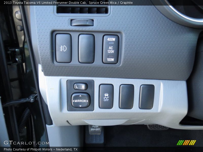 Controls of 2013 Tacoma V6 Limited Prerunner Double Cab