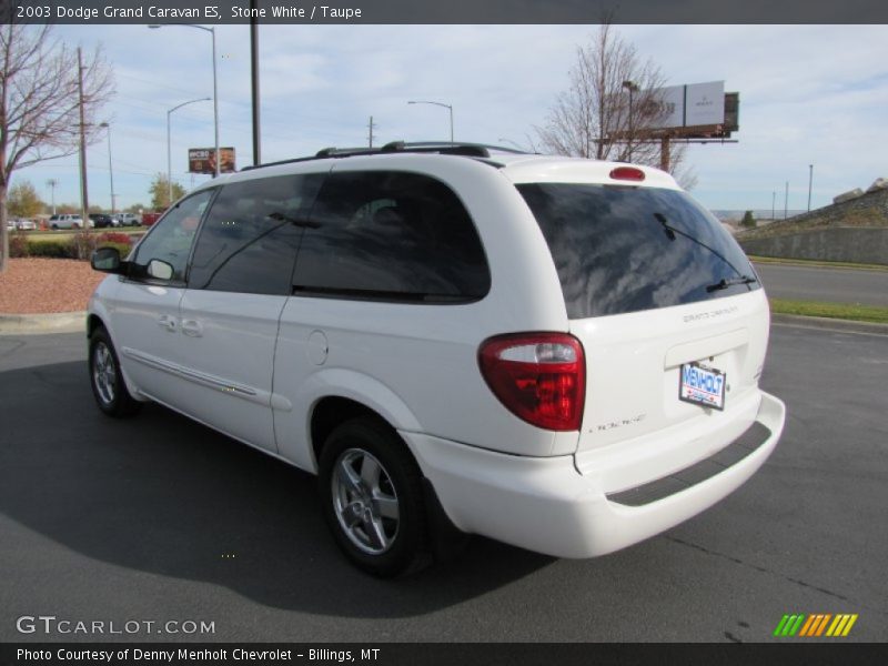 Stone White / Taupe 2003 Dodge Grand Caravan ES