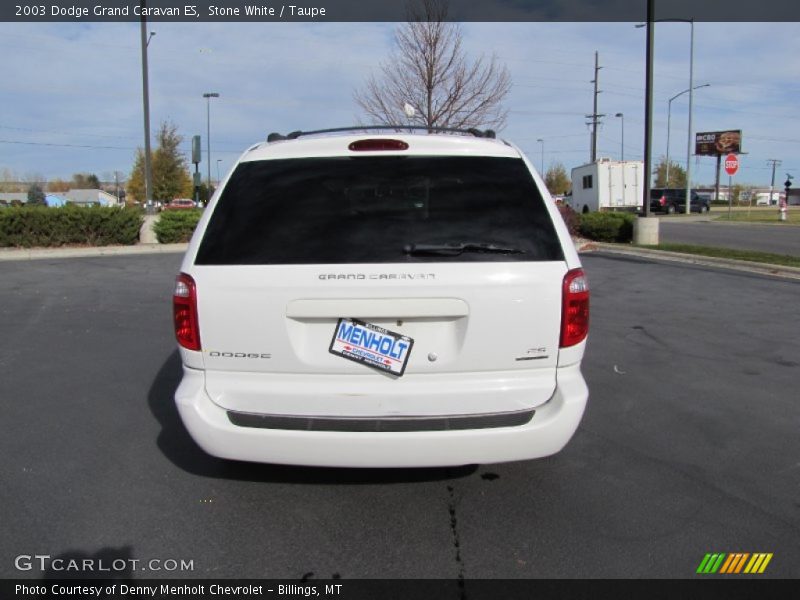 Stone White / Taupe 2003 Dodge Grand Caravan ES
