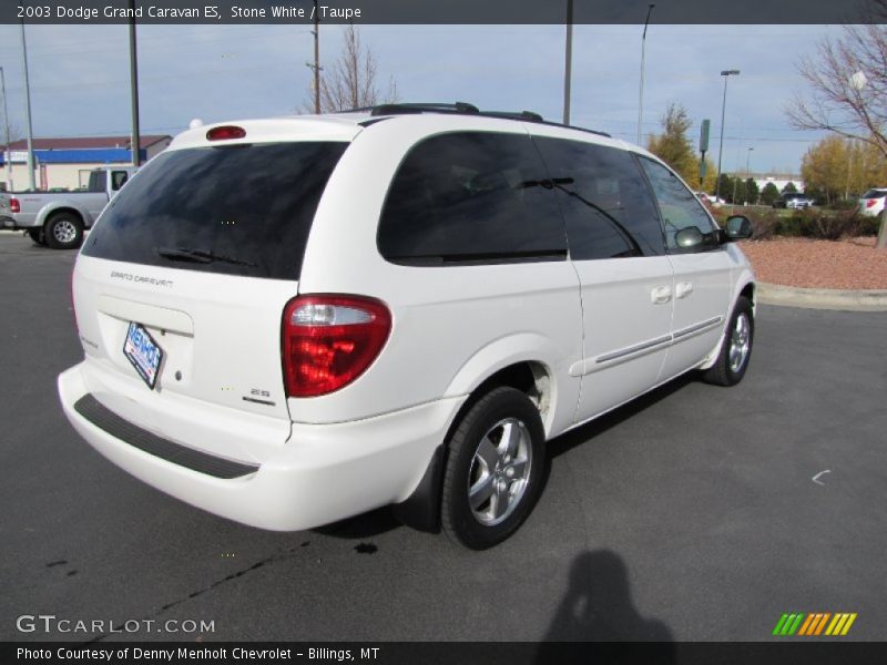 Stone White / Taupe 2003 Dodge Grand Caravan ES