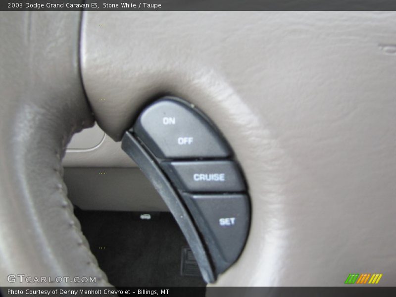 Stone White / Taupe 2003 Dodge Grand Caravan ES