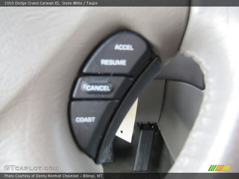 Stone White / Taupe 2003 Dodge Grand Caravan ES