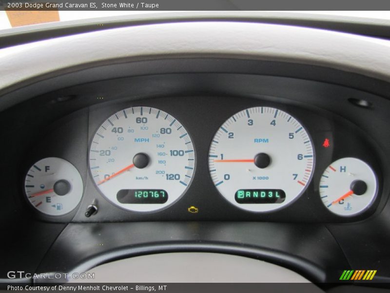 2003 Grand Caravan ES ES Gauges