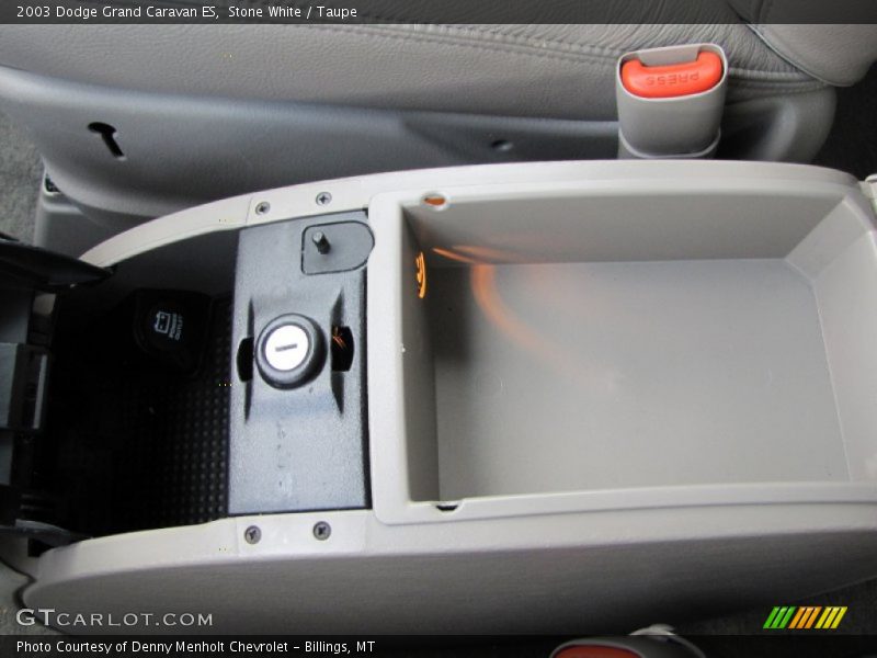 Stone White / Taupe 2003 Dodge Grand Caravan ES
