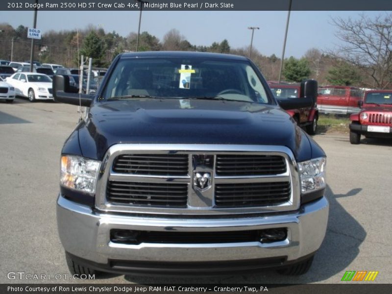 Midnight Blue Pearl / Dark Slate 2012 Dodge Ram 2500 HD ST Crew Cab 4x4