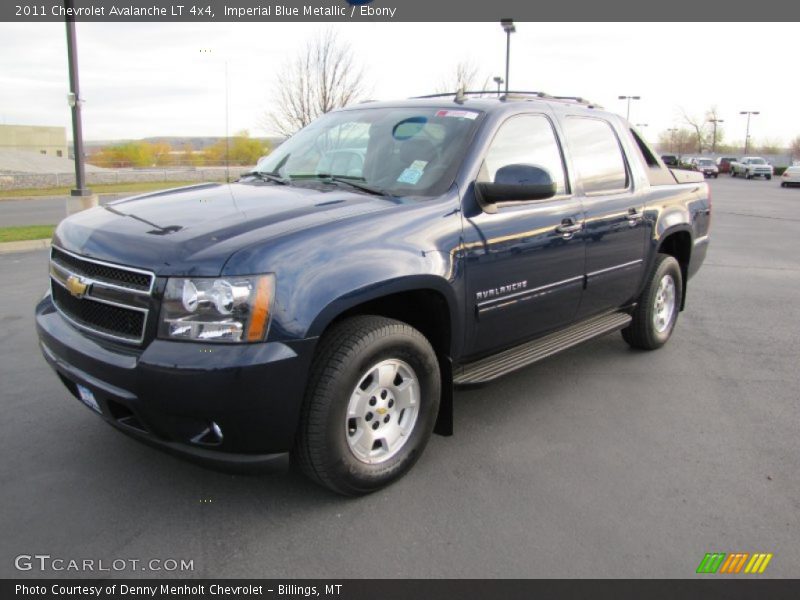 Imperial Blue Metallic / Ebony 2011 Chevrolet Avalanche LT 4x4
