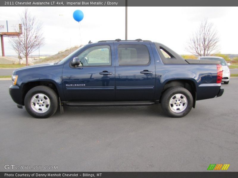 Imperial Blue Metallic / Ebony 2011 Chevrolet Avalanche LT 4x4