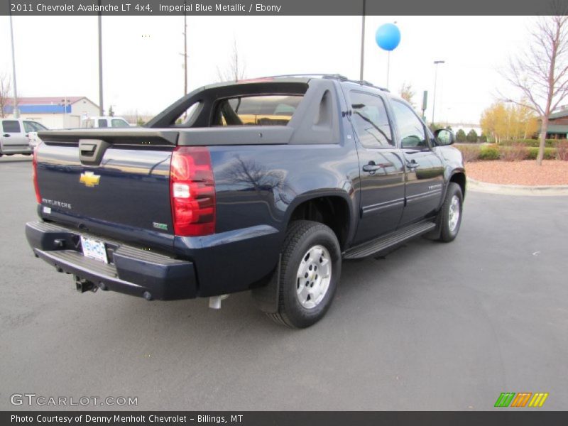 Imperial Blue Metallic / Ebony 2011 Chevrolet Avalanche LT 4x4