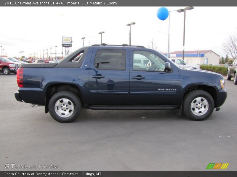 Imperial Blue Metallic / Ebony 2011 Chevrolet Avalanche LT 4x4