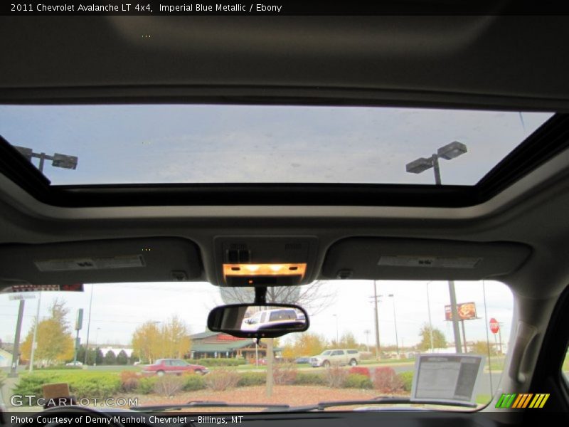 Imperial Blue Metallic / Ebony 2011 Chevrolet Avalanche LT 4x4