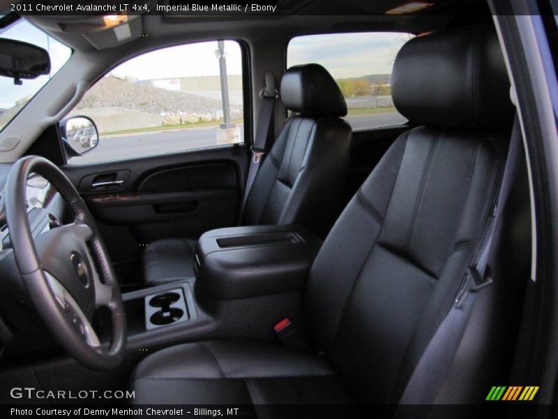 Imperial Blue Metallic / Ebony 2011 Chevrolet Avalanche LT 4x4