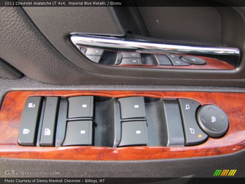 Imperial Blue Metallic / Ebony 2011 Chevrolet Avalanche LT 4x4
