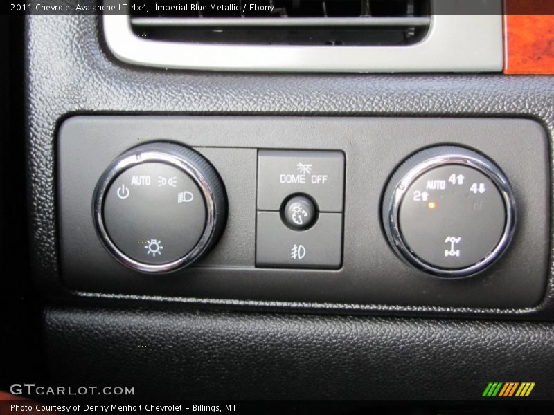 Imperial Blue Metallic / Ebony 2011 Chevrolet Avalanche LT 4x4