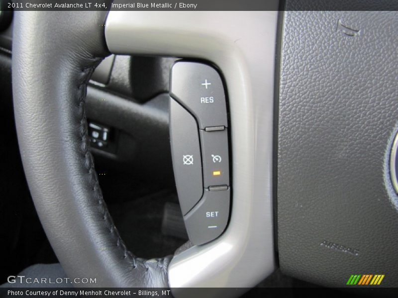 Imperial Blue Metallic / Ebony 2011 Chevrolet Avalanche LT 4x4