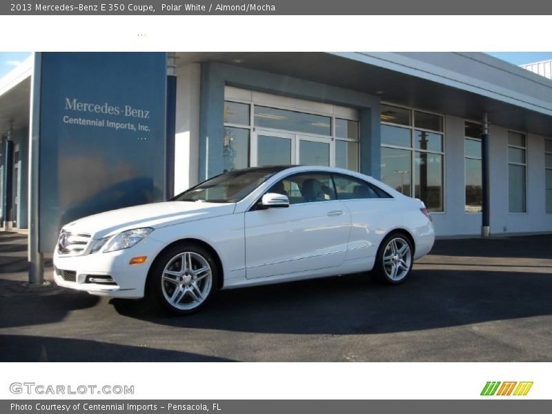 Polar White / Almond/Mocha 2013 Mercedes-Benz E 350 Coupe