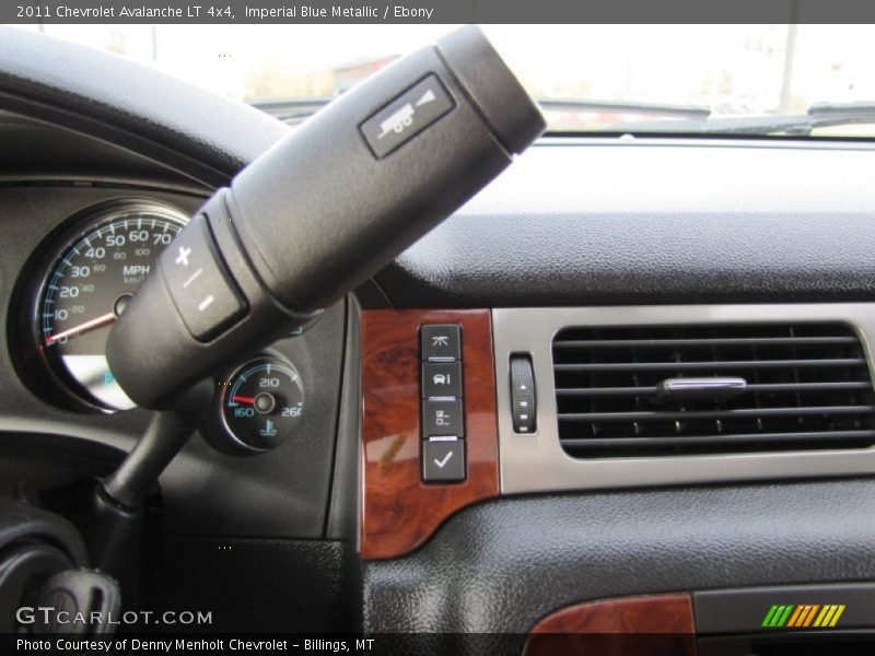 Imperial Blue Metallic / Ebony 2011 Chevrolet Avalanche LT 4x4