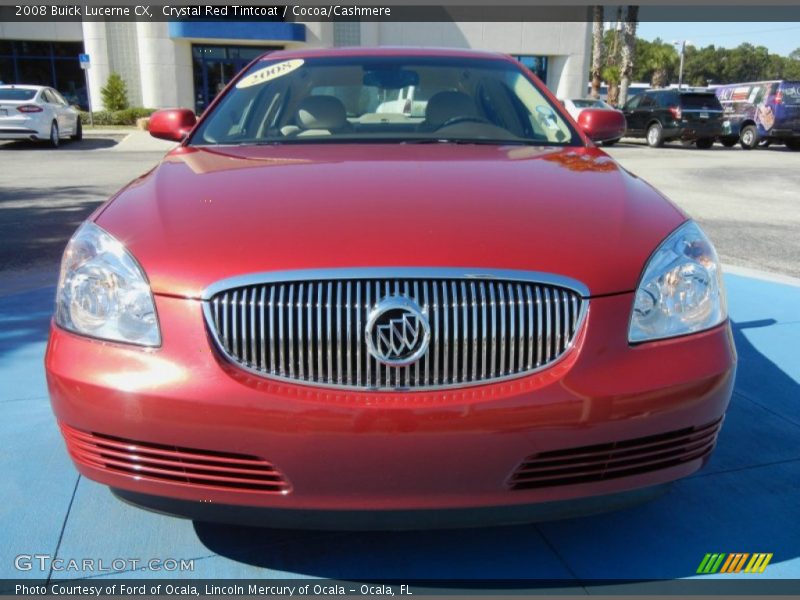Crystal Red Tintcoat / Cocoa/Cashmere 2008 Buick Lucerne CX