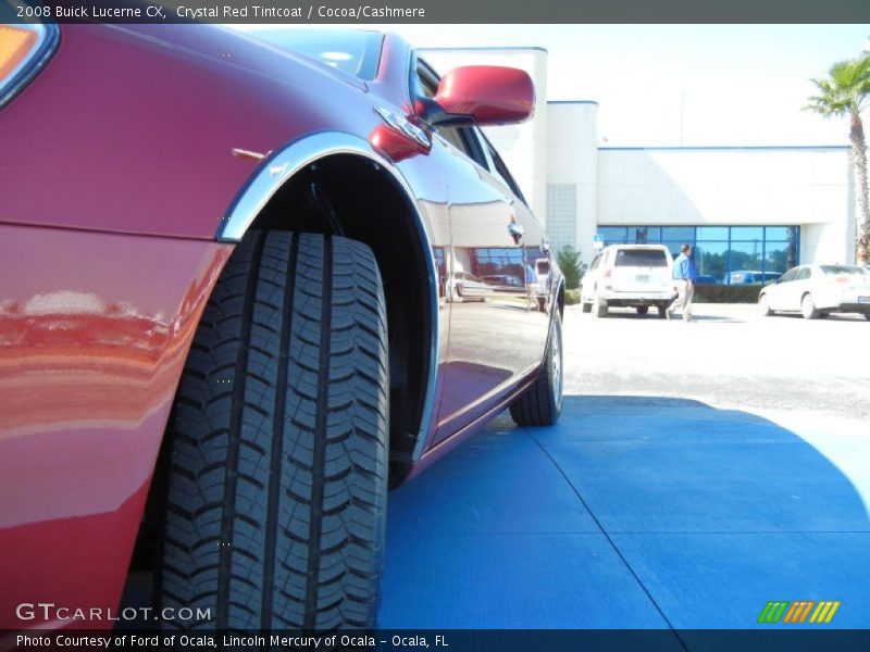 Crystal Red Tintcoat / Cocoa/Cashmere 2008 Buick Lucerne CX