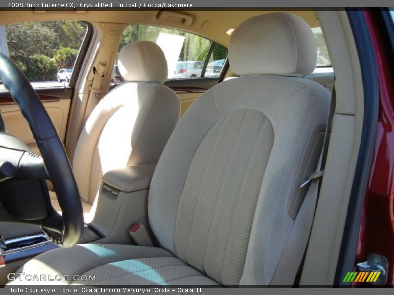 Crystal Red Tintcoat / Cocoa/Cashmere 2008 Buick Lucerne CX