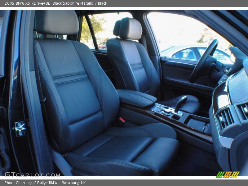 Black Sapphire Metallic / Black 2009 BMW X5 xDrive48i