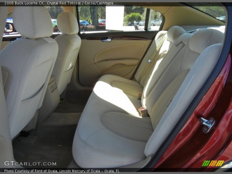 Crystal Red Tintcoat / Cocoa/Cashmere 2008 Buick Lucerne CX