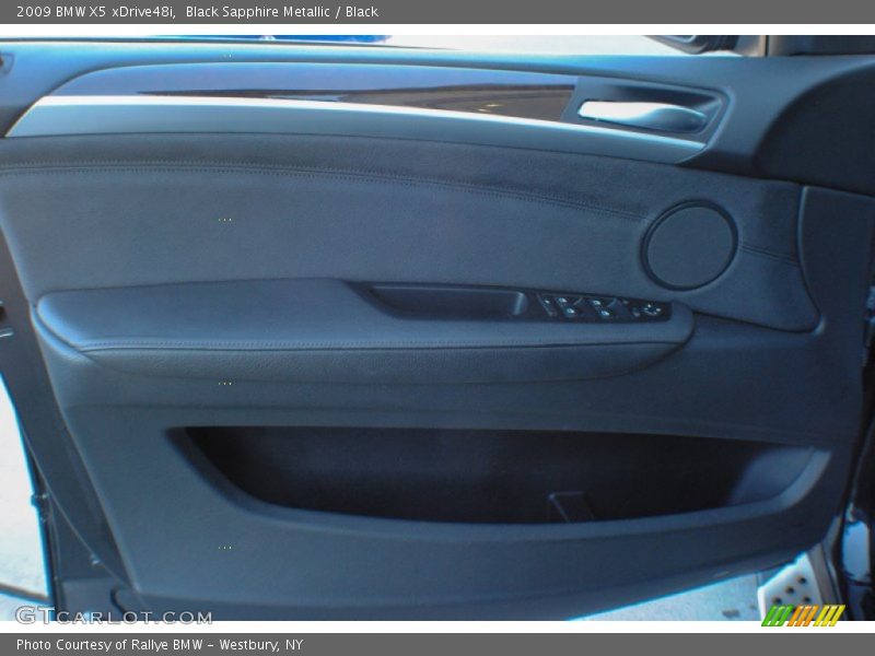 Black Sapphire Metallic / Black 2009 BMW X5 xDrive48i