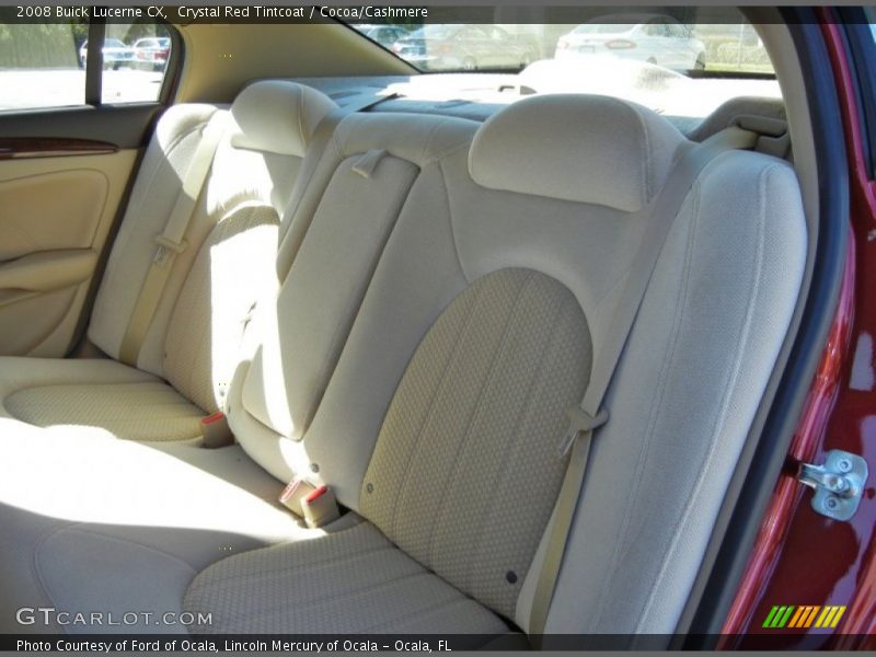 Crystal Red Tintcoat / Cocoa/Cashmere 2008 Buick Lucerne CX