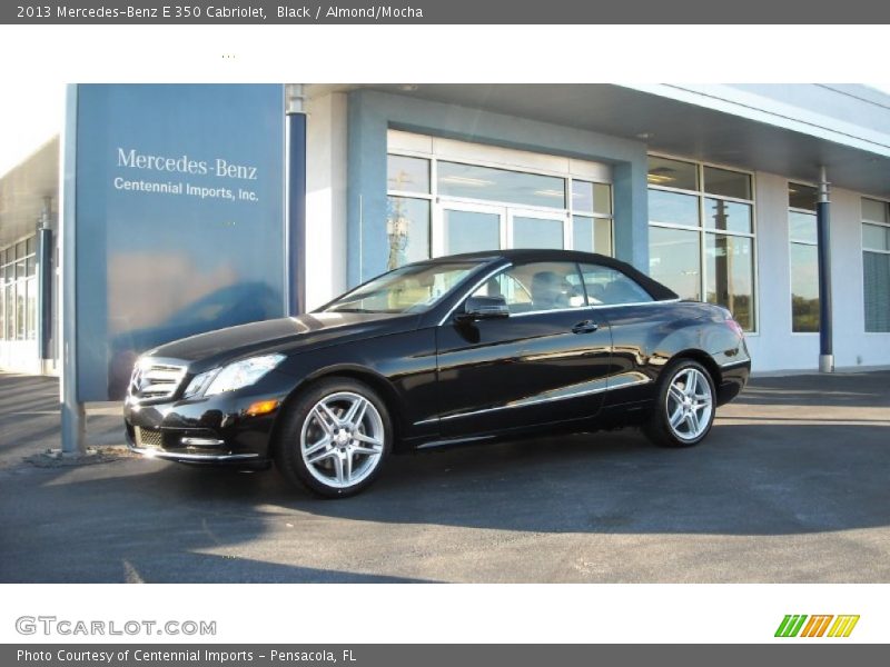 Black / Almond/Mocha 2013 Mercedes-Benz E 350 Cabriolet