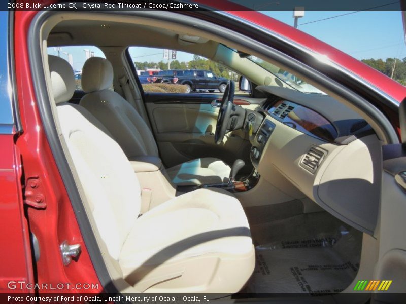 Crystal Red Tintcoat / Cocoa/Cashmere 2008 Buick Lucerne CX