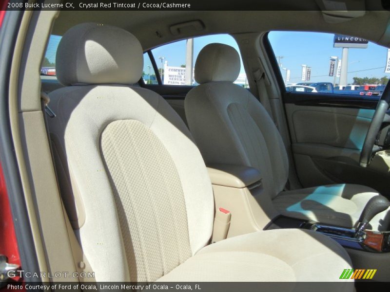 Crystal Red Tintcoat / Cocoa/Cashmere 2008 Buick Lucerne CX