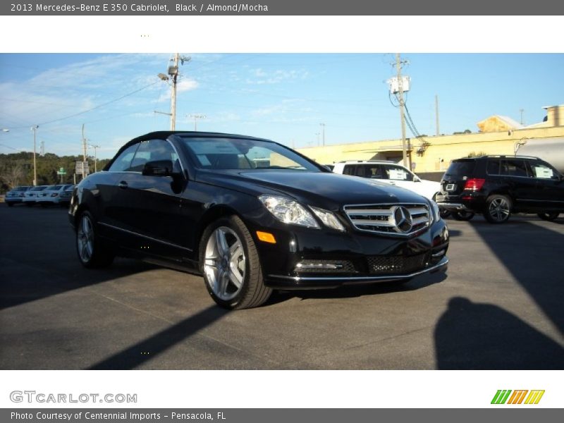 Black / Almond/Mocha 2013 Mercedes-Benz E 350 Cabriolet