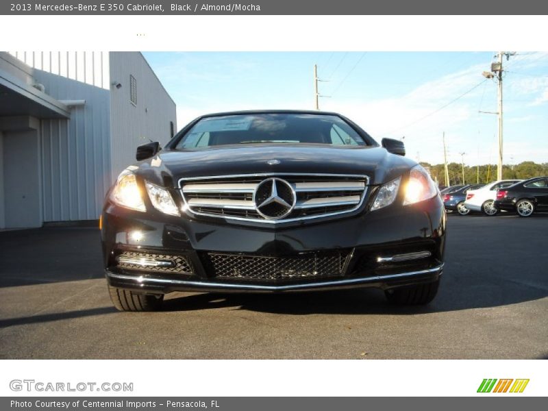 Black / Almond/Mocha 2013 Mercedes-Benz E 350 Cabriolet
