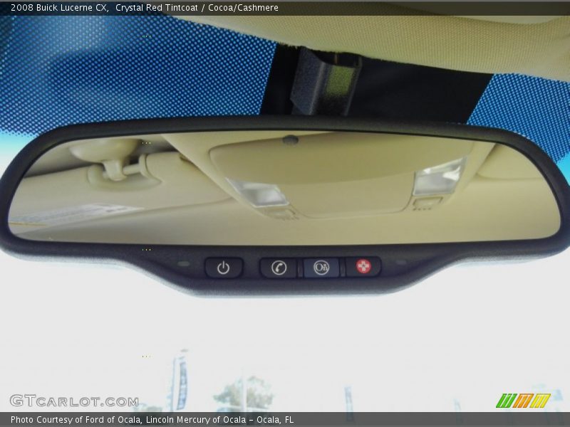 Crystal Red Tintcoat / Cocoa/Cashmere 2008 Buick Lucerne CX