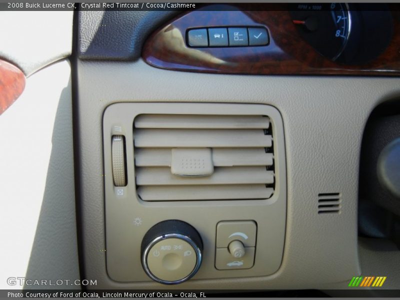 Crystal Red Tintcoat / Cocoa/Cashmere 2008 Buick Lucerne CX