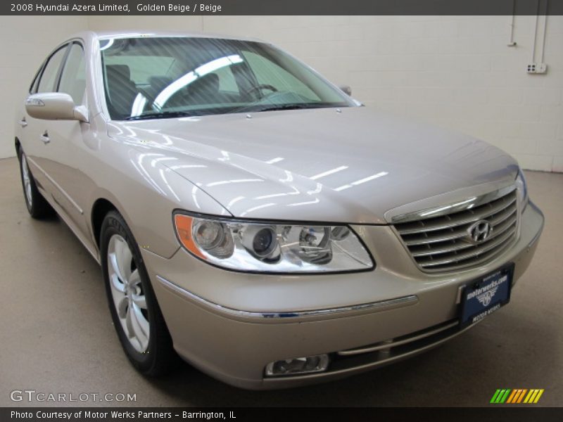 Golden Beige / Beige 2008 Hyundai Azera Limited
