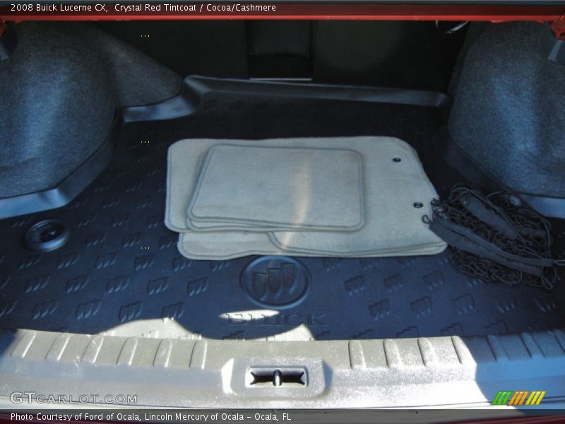 Crystal Red Tintcoat / Cocoa/Cashmere 2008 Buick Lucerne CX