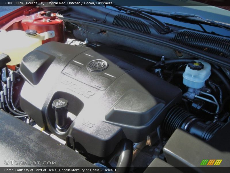 Crystal Red Tintcoat / Cocoa/Cashmere 2008 Buick Lucerne CX