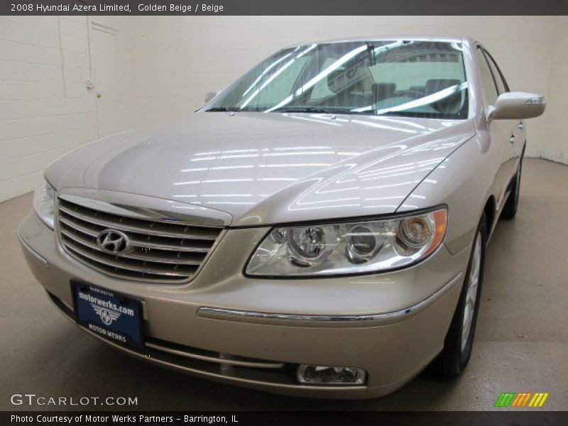Golden Beige / Beige 2008 Hyundai Azera Limited
