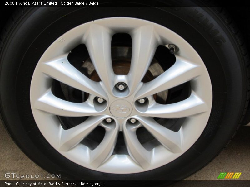 Golden Beige / Beige 2008 Hyundai Azera Limited