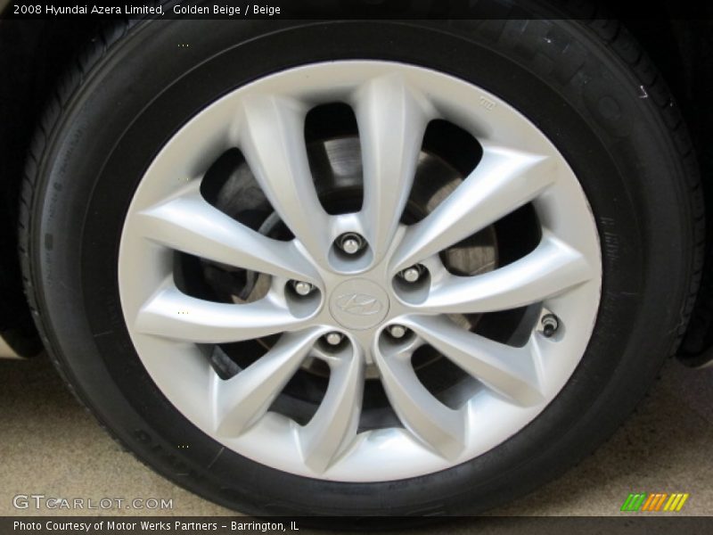 Golden Beige / Beige 2008 Hyundai Azera Limited