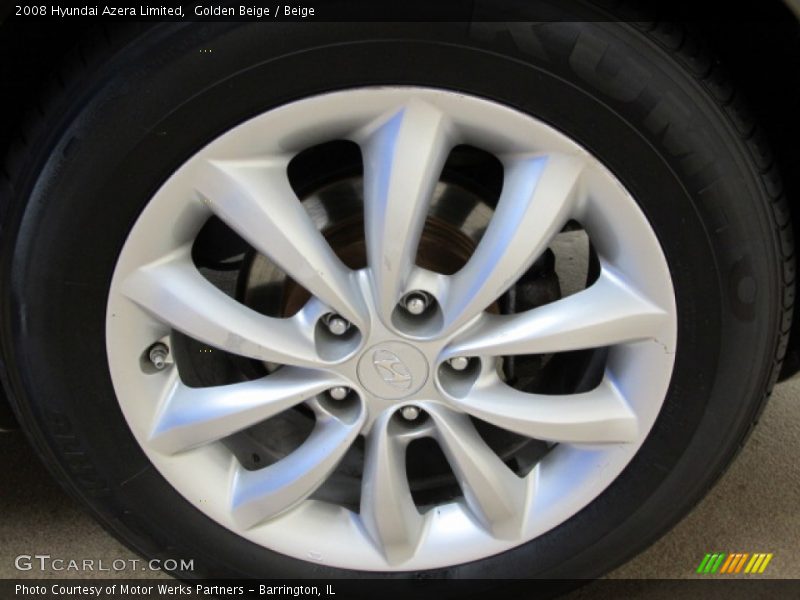 Golden Beige / Beige 2008 Hyundai Azera Limited