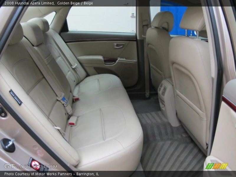 Golden Beige / Beige 2008 Hyundai Azera Limited