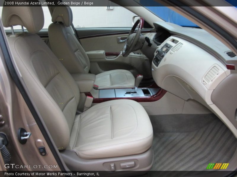 Golden Beige / Beige 2008 Hyundai Azera Limited