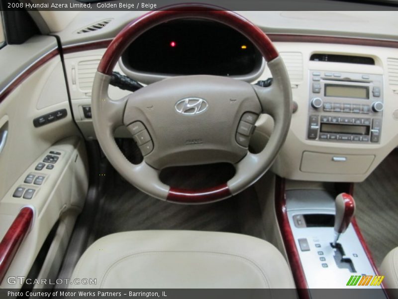 Golden Beige / Beige 2008 Hyundai Azera Limited