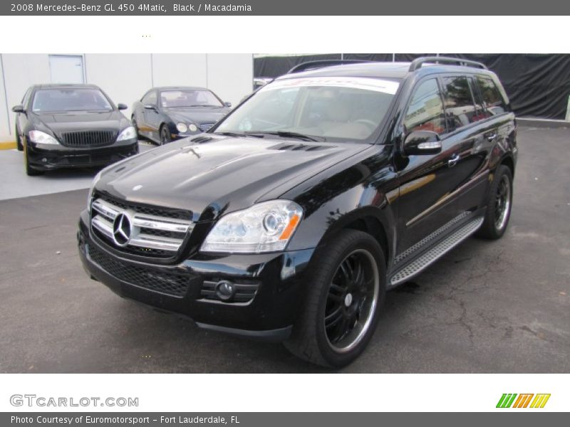 Black / Macadamia 2008 Mercedes-Benz GL 450 4Matic