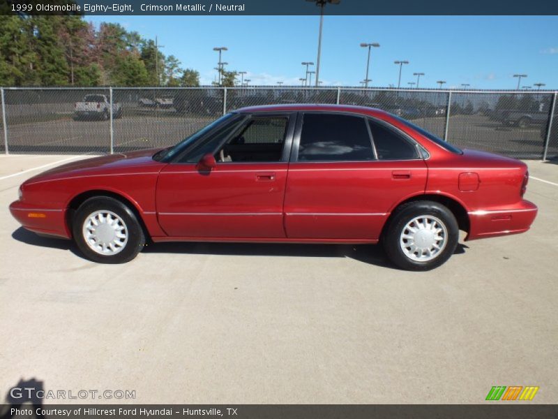 Crimson Metallic / Neutral 1999 Oldsmobile Eighty-Eight