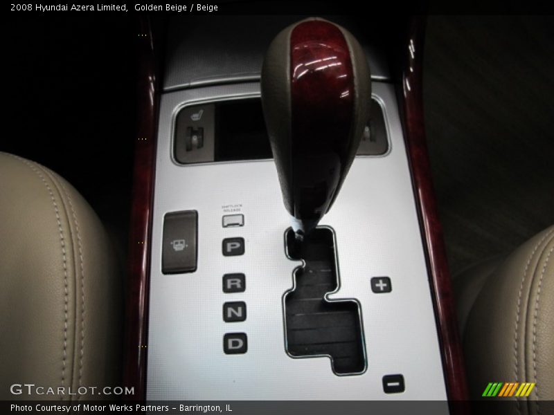Golden Beige / Beige 2008 Hyundai Azera Limited