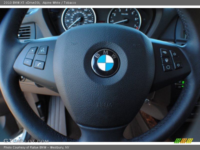Alpine White / Tobacco 2010 BMW X5 xDrive30i