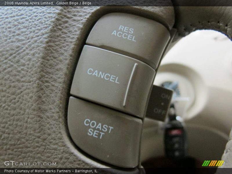 Golden Beige / Beige 2008 Hyundai Azera Limited