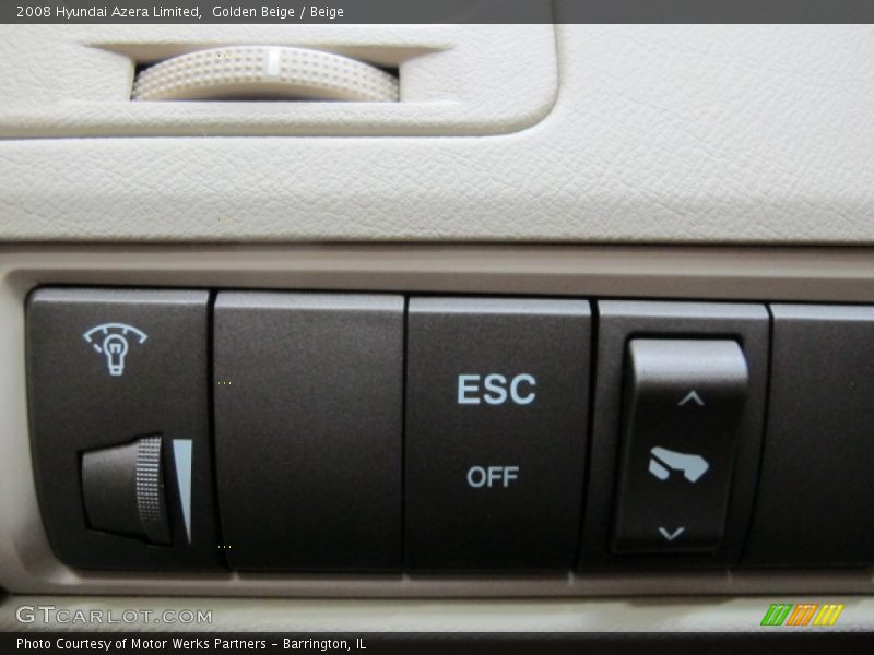 Golden Beige / Beige 2008 Hyundai Azera Limited